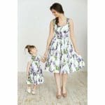 Tenue De Gala Pour Mère Et Sa Petite Fille