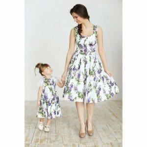 Tenue De Gala Pour Mère Et Sa Petite Fille