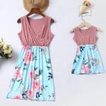 Robe Cérémoniale Assortie Mère Et Fille