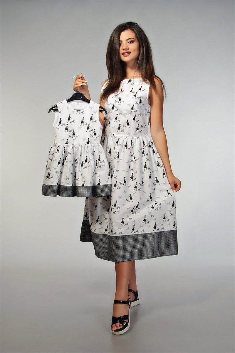 Robe De Soirée Assortie Pour Mère Et Enfant – Image 3
