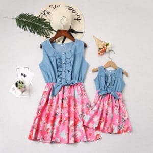Robe Coordonnée Mère Et Fille