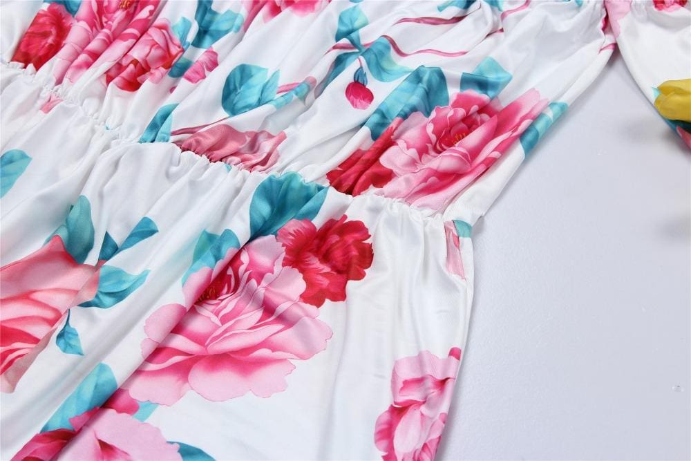 Robe À Motif Floral Pour Mère Et Fille – Image 3