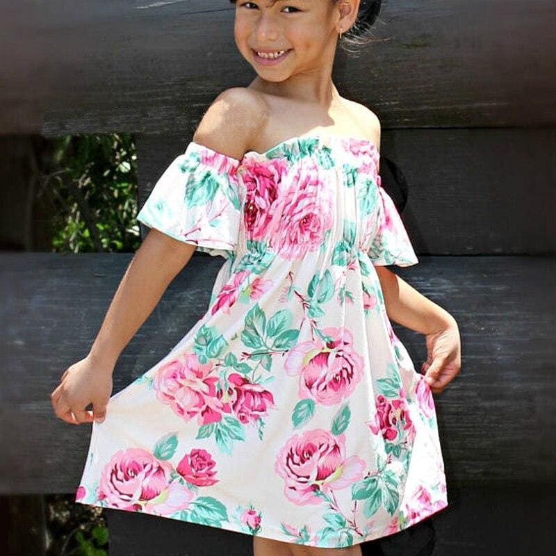 Robe À Motif Floral Pour Mère Et Fille – Image 6