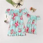 Robe Estivale À Fleurs Pour Fille Et Sa Mère