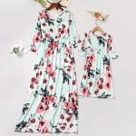 Robe Maxi Duo Mère Et Enfant