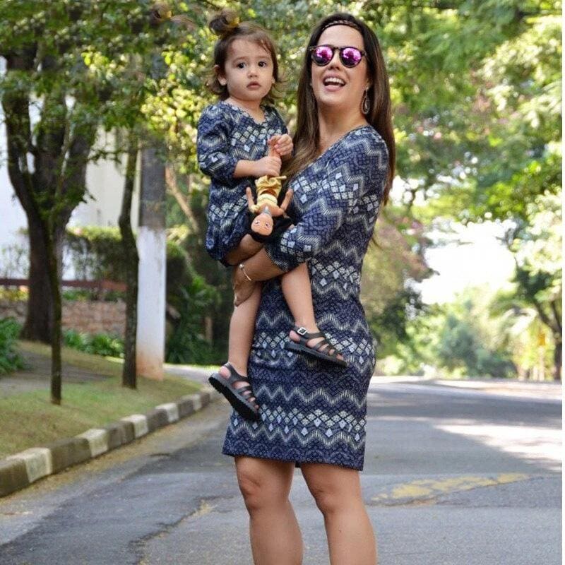 Ensemble Robe Assortie Mère Et Fille – Image 3