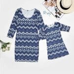 Ensemble Robe Assortie Mère Et Fille