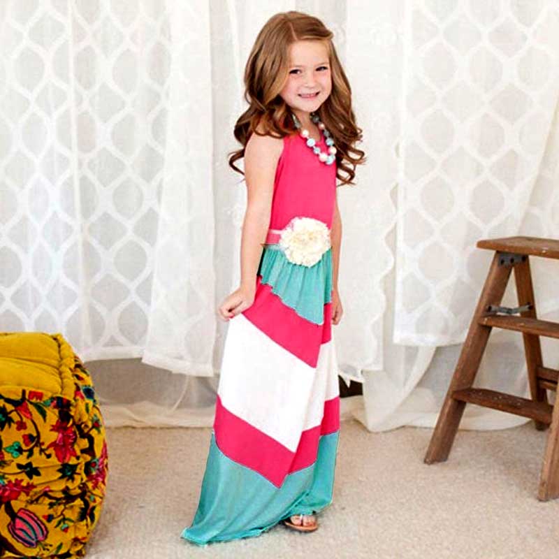 Robe Longue Assortie Mère Et Fille – Image 2