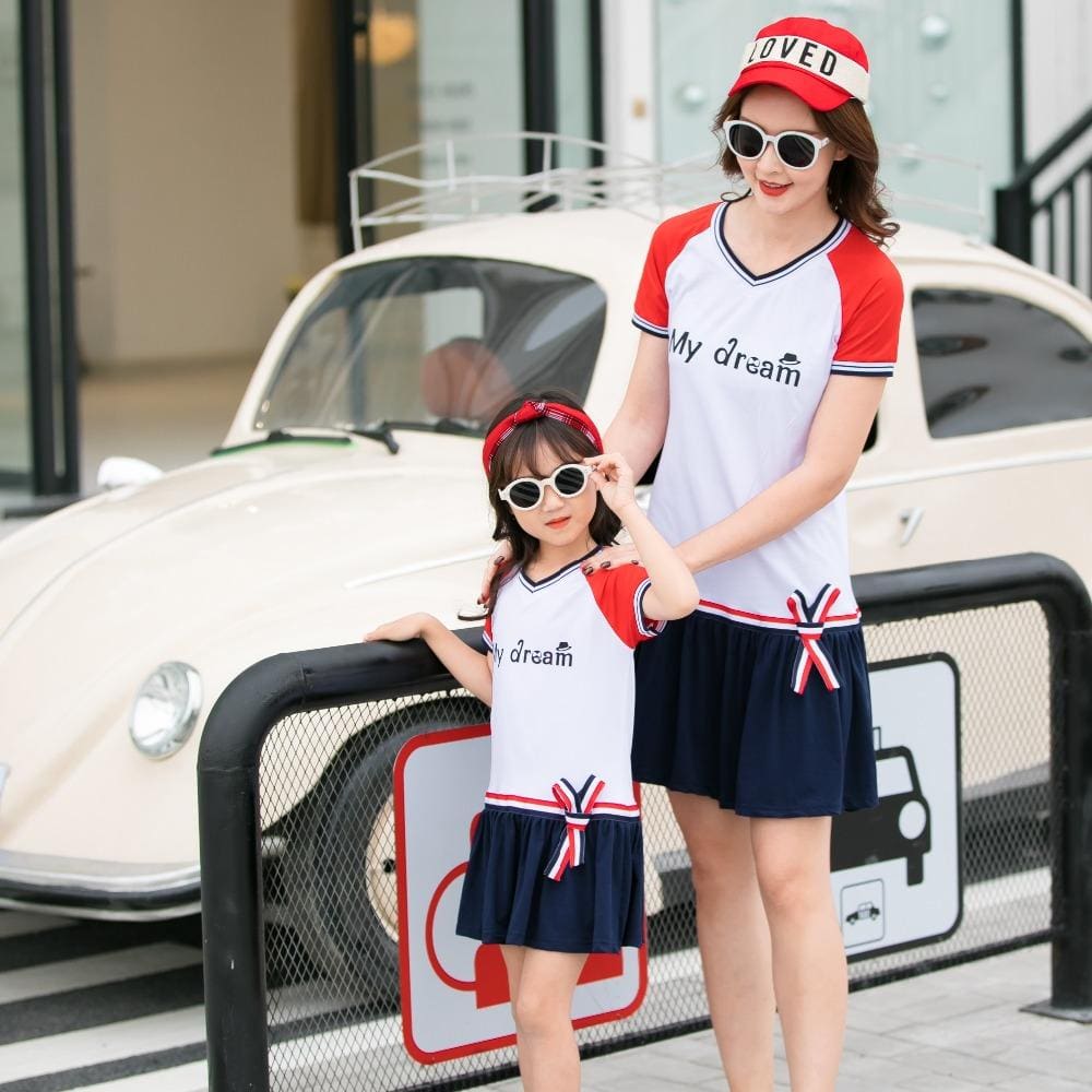 Robe Assortie Mère Et Fille Canada