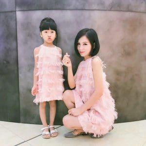 Robe Assortie Charleston Mère Et Fille