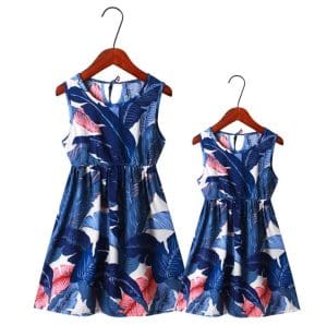 Robe Duo Mère Et Fille Pour Célébration