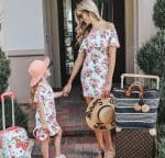 Robe Assortie Mère Et Fille À Motif Floral Emilie - Ensemble Mère Et Enfant