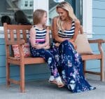 Ensemble Assorti Mère Fille À Motif Floral Flora - Tenue Coordonnée