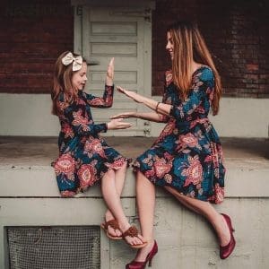 Robe Florale Assortie Kate Pour Mère Et Fille