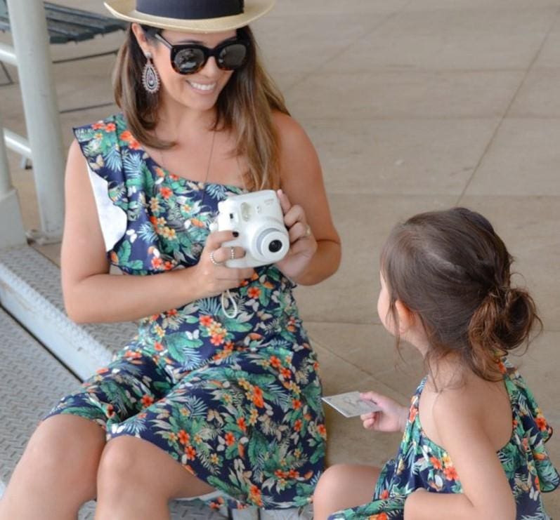 Robe Florale Assortie Pour Mère Et Fille Nina – Image 4