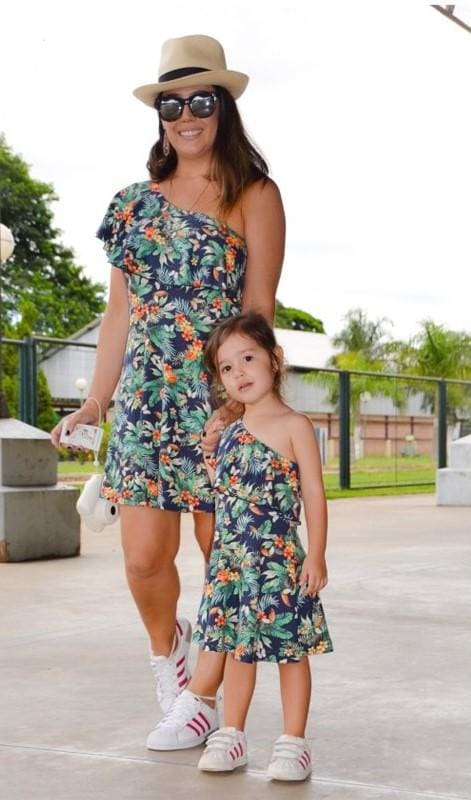 Robe Florale Assortie Pour Mère Et Fille Nina – Image 3
