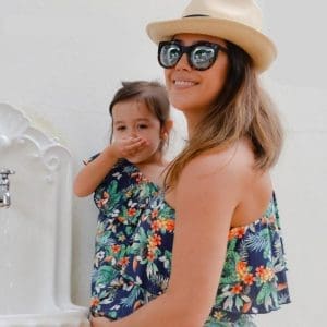 Robe Florale Assortie Pour Mère Et Fille Nina