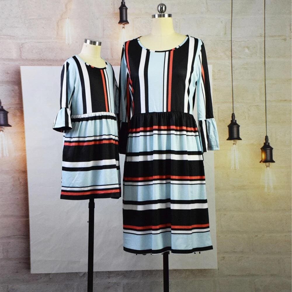Robe Assortie Hippie Pour Mère Et Fille – Image 3