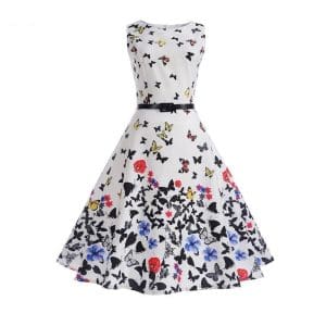 Robe Rétro Assortie Mère Et Fille Style Pin-Up Ou Rockabilly