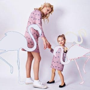 Pull-Robe Coordination Mère-Fille