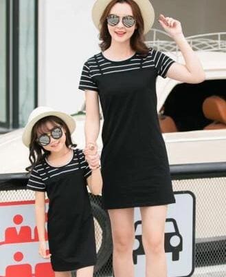 Robe Duo Mère Et Fille Coordonnées