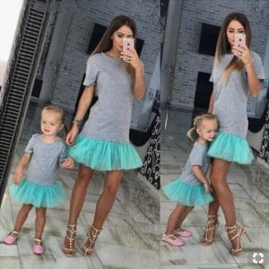 Robe Tutu Assortie Pour Mère Et Fille