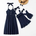 Ensemble De Robes Coordonnées Pour Mère Et Fille Bébé