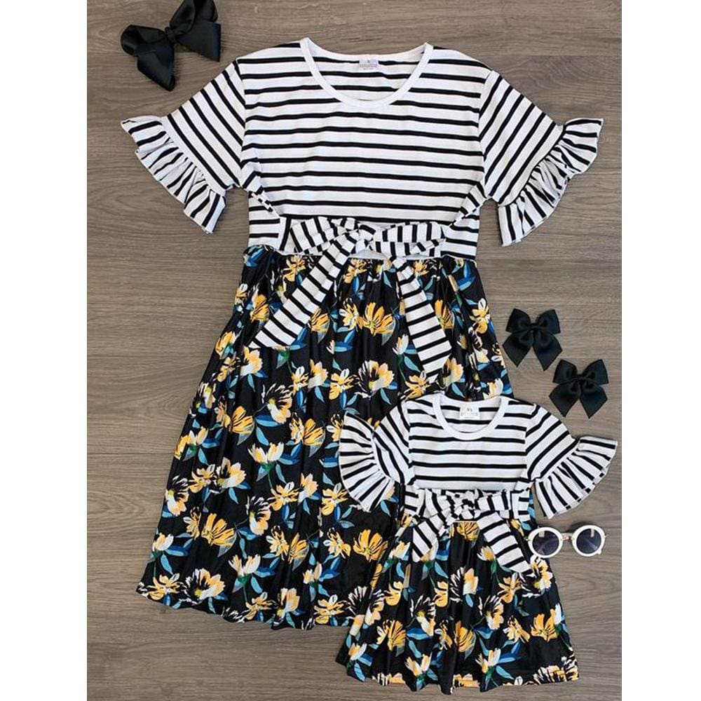 Ensemble De Robes Assorties Pour Mère Et Fille