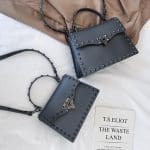 Sac a main mere fille Gris