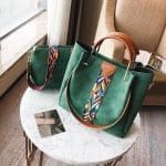 Sac Boheme Mere Fille Vert Sac à main Assorti Mon Mini Moi Pack de 2 Sacs 