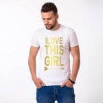 T Shirt Assorti Couple T Shirt Couple Mon Mini Moi Blanc Homme M 