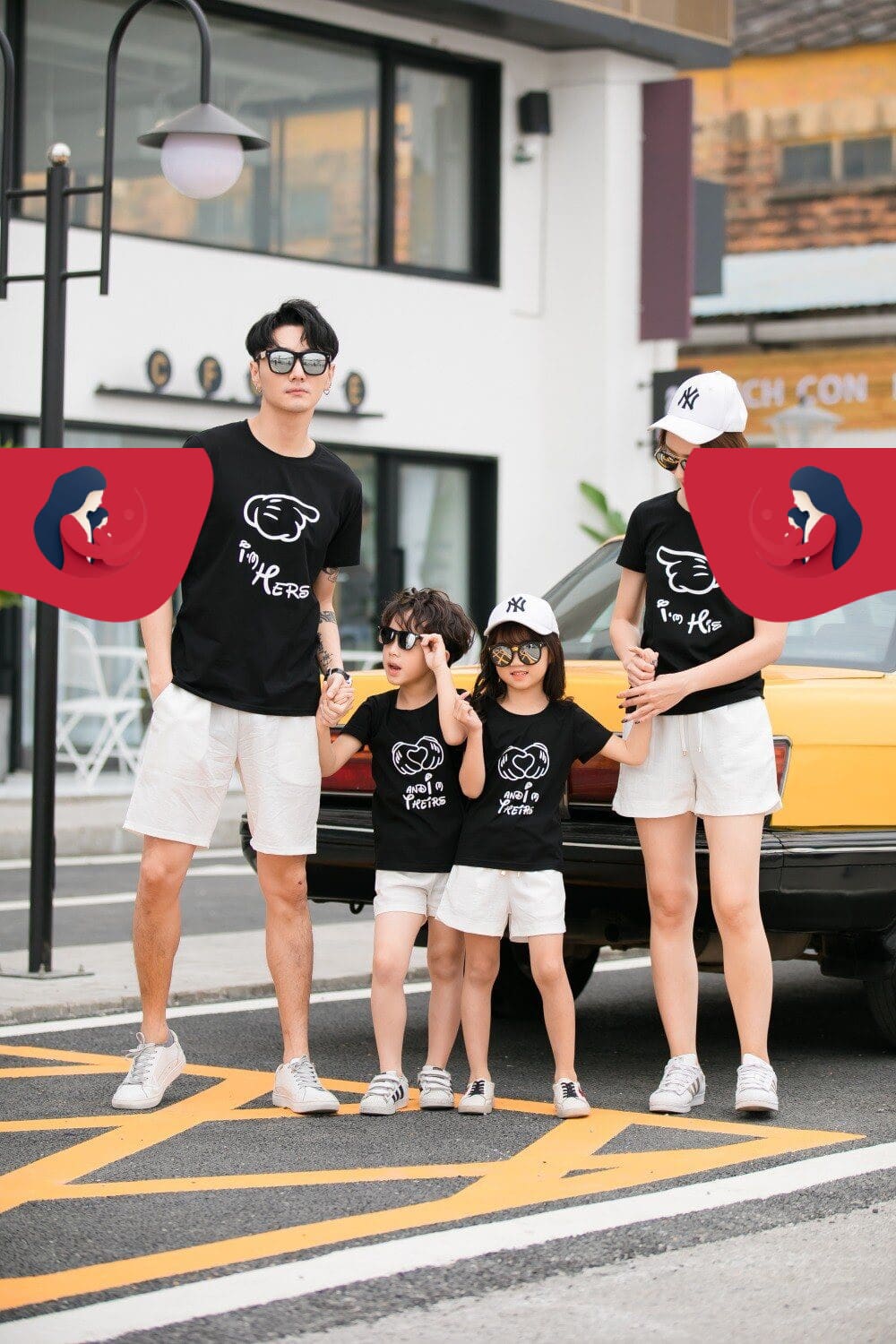 T-Shirt Coordonné Pour La Famille – Image 4
