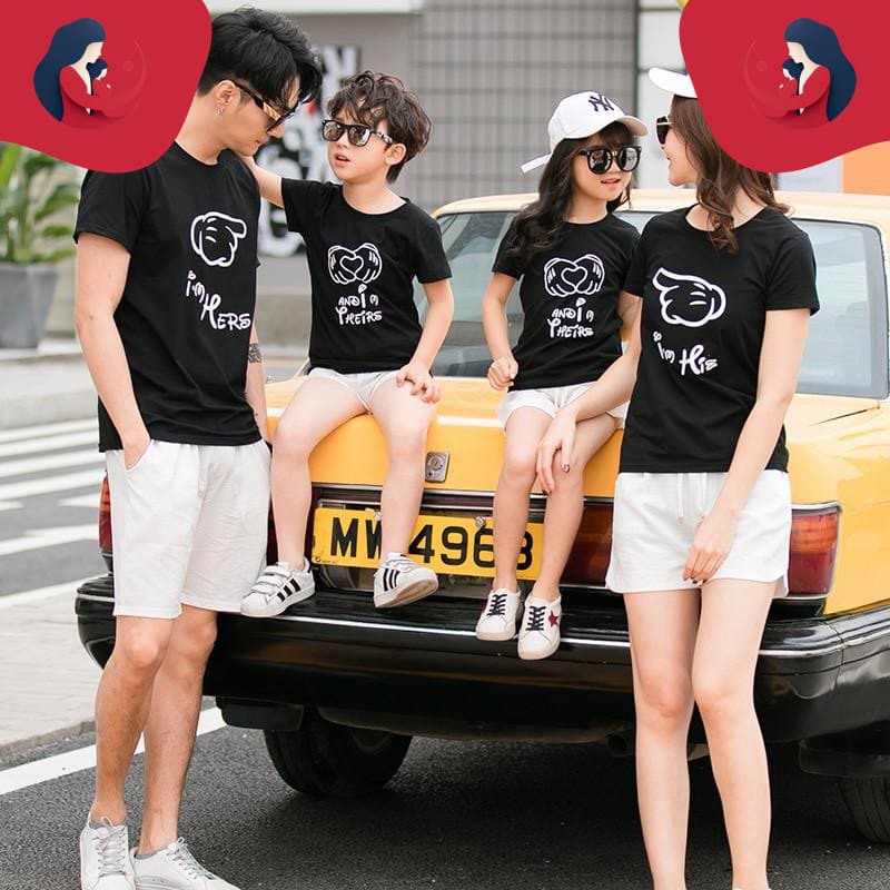 T-Shirt Coordonné Pour La Famille
