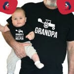 Tee-Shirt Coordonné Pour Papi Et Petits-Enfants
