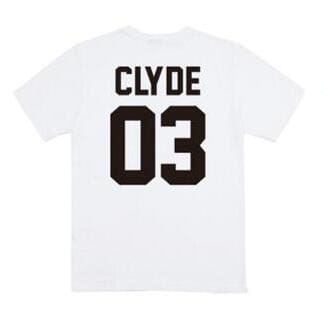 BONNIE CLYDE 03 Funny letters couple t shirts 2020 summer fashion black white women t shirt cotton short sleeve camisetas mujer T Shirt Couple Mon Mini Moi blanc homme XS