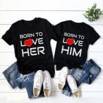 T-Shirt Pour Duos Assortis
