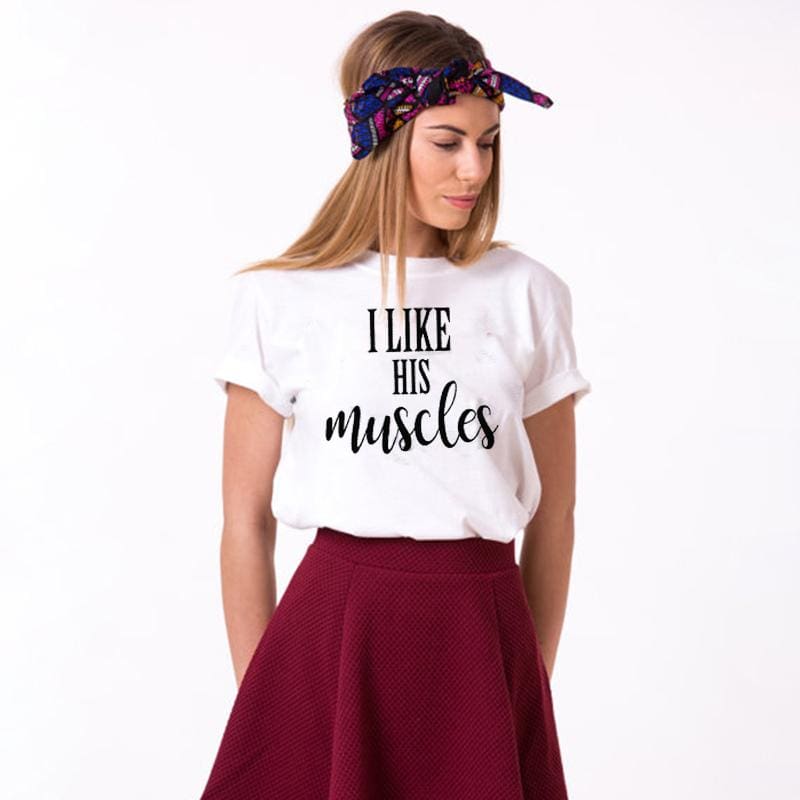 T Shirt Drole Couple T Shirt Couple Mon Mini Moi Blanc Femme XS
