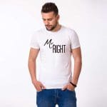T Shirt En Couple T Shirt Couple Mon Mini Moi Blanc Homme M 