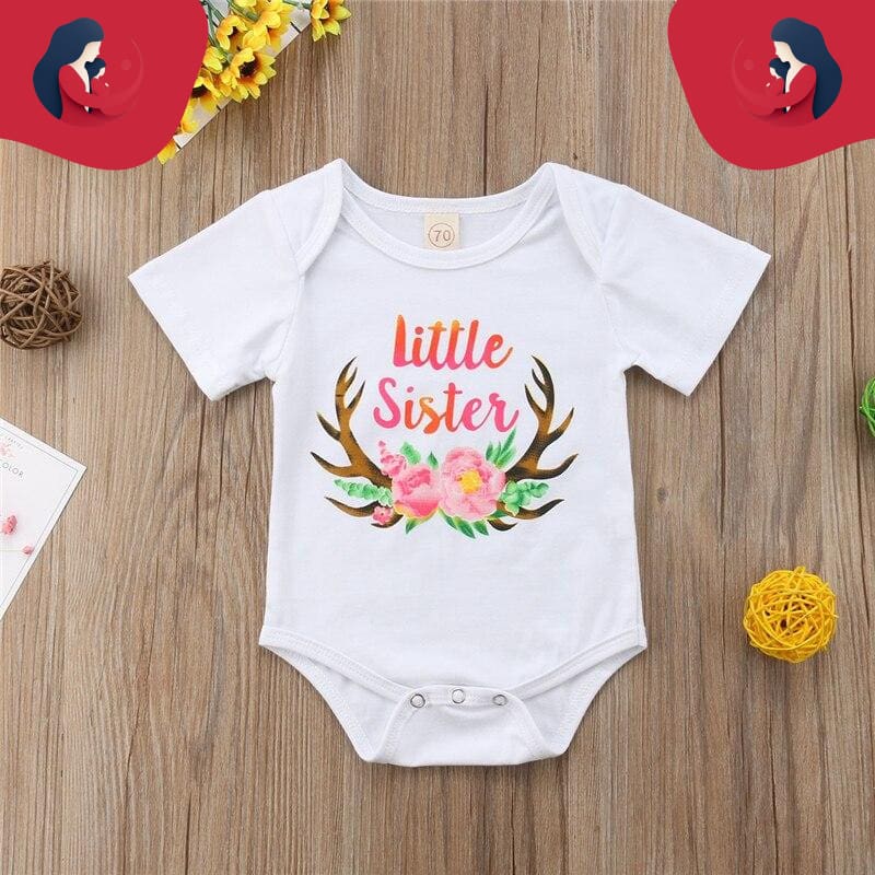 T-Shirt Duo Familial - Grande Et Petite Soeur – Image 2