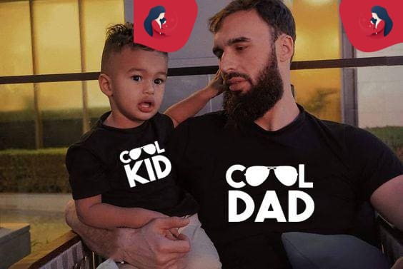 Tee-Shirt Coordonné Père Et Fils – Image 2