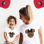 Tee-Shirt Coordination Mère Fille - Minnie