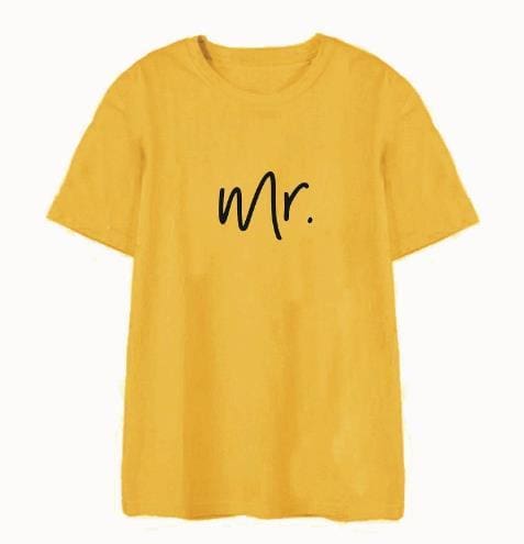 T-Shirt Duo Mr Et Mrs – Image 7
