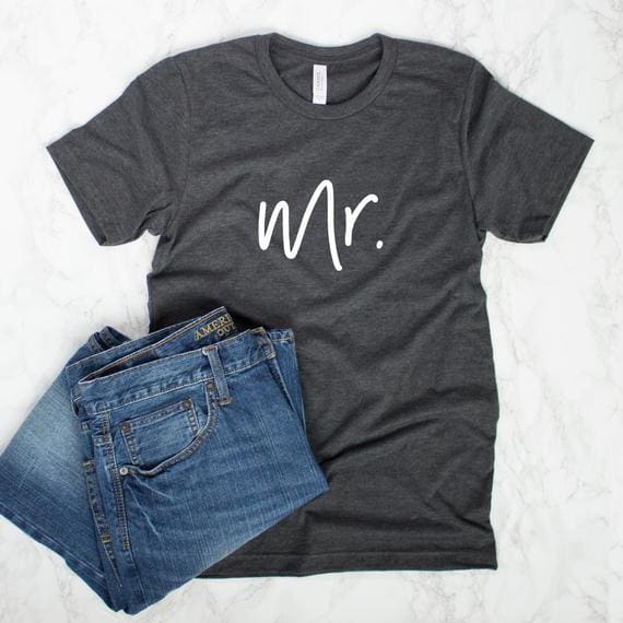 T-Shirt Duo Mr Et Mrs – Image 3