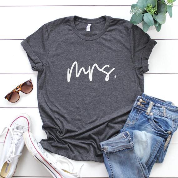 T-Shirt Duo Mr Et Mrs – Image 2