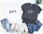 T-Shirt Duo Mr Et Mrs