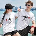 Tee-Shirt Duo Mon Coeur Appartient À