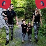 Haut Et Bas En Motif Camo