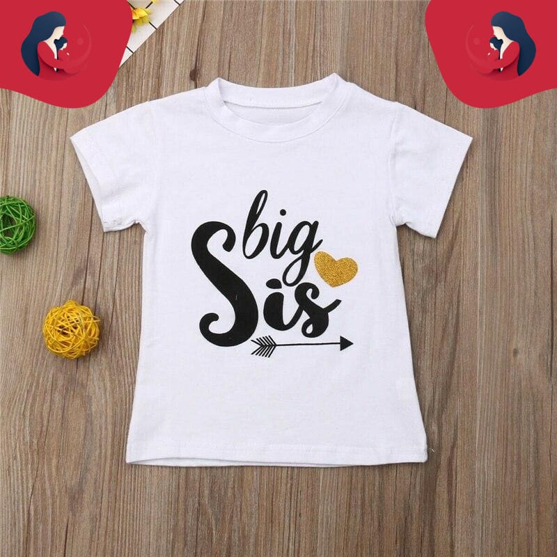 T-Shirt Assorti Pour La Famille - Grande Et Petite Soeur – Image 2