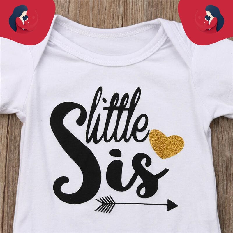 T-Shirt Assorti Pour La Famille - Grande Et Petite Soeur – Image 4