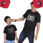 Tee-Shirt Assorti Père Et Fils